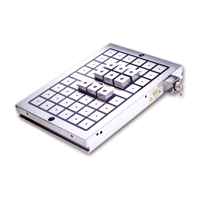 Centre d'usinage CNC Work Holding Mandrin magnétique électro-permanent