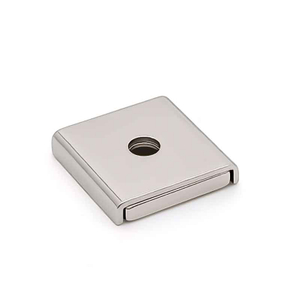 Ni revêtement carré industriel Permanent 5kg 10kg Super Force bloc rectangulaire simple trou fraisé néodyme canal aimant