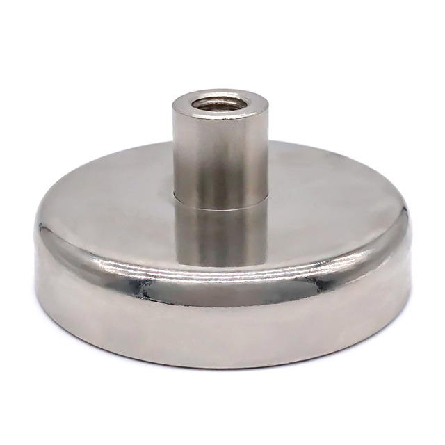 Aimant de pot en ferrite placage Ni