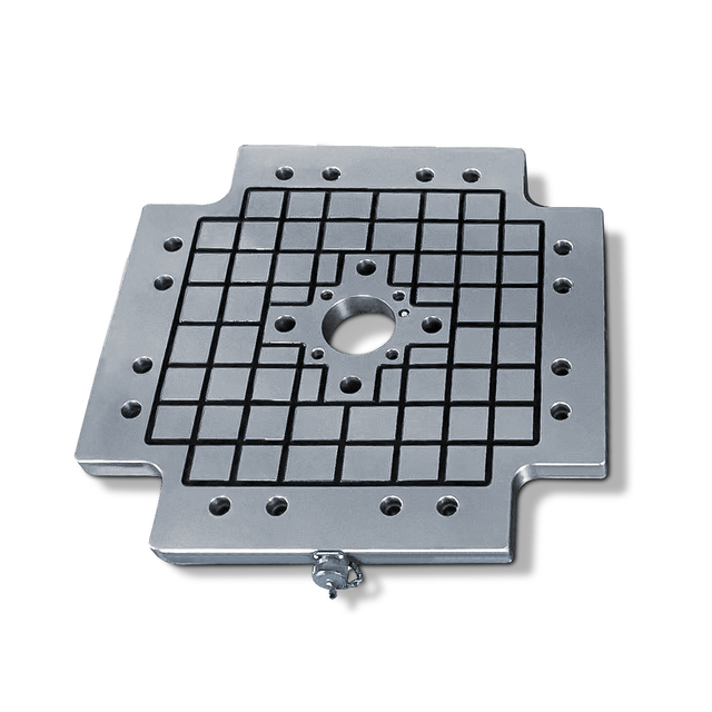 Mandrin magnétique électro-permanent pour machine d'injection plastique