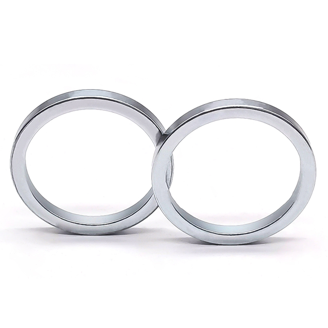 D23*D19*2mm zinguant les aimants annulaires en néodyme dans un emballage costimestique 