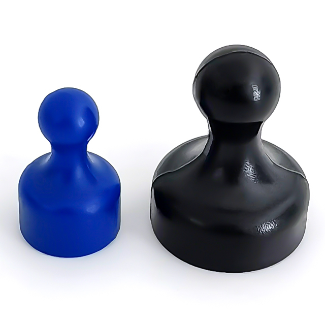 Aimant de punaise de néodyme d'enseignement de bureau en plastique d'ABS acrylique de couleur